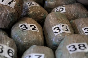 Švercovao 16 kilograma skanka u rezervnom točku