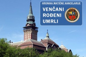 Hronika matične službe (17. - 23. maj 2013.)