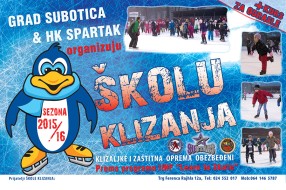 Školica klizanja počinje sa radom u utorak