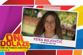 Oni dolaze: Petra Buljovčić, učenica OŠ "Miroslav Antić" i članica Jedriličarskog kluba "Reful"