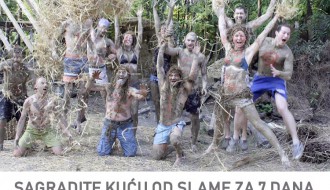 Oprobajte se u gradnji kuće od slame na Letnjem kampu "Majkinog salaša"