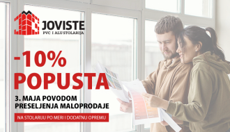 Prodavnica "Joviste" od 3. maja na novoj adresi, kupce očekuju popusti