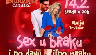 Ljubavni kabare "Sex u braku i po danu i po mraku" 14. februara u "Nepkeru"