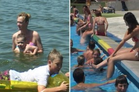 Bazeni bezbedni, a u jezero na rizik