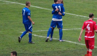 Minimalna pobeda fudbalera Spartaka protiv Radničkog iz Niša (1:0)