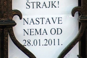 Štrajk u većini škola u Subotici