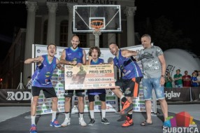 "Komanda" pobednik basket 3x3 turnira u Subotici