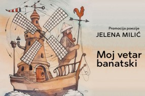 Promocija knjige "Moj vetar banatski" Jelene Milić u petak u "Lifki"