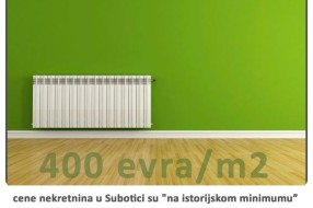 U Subotici kvadrat stana za manje od 400 evra