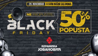 "Crni petak" u salonima "Keramike Jovanović" po svemu drugačiji