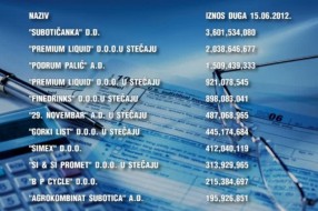 Ko su najveći subotički poreski dužnici?