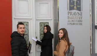Pravni fakultet za privredu i pravosuđe zadovoljan upisom u prvom roku
