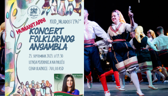 Veliki humanitarni koncert KUD "Mladost"na Letnjoj pozornici