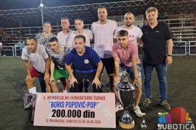 Mali fudbal: „Tvrđava Kula“ pobednik 5. Memorijala „Boris Popović –Pop“