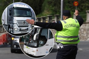 Pojačana kontrola saobraćaja, pre svega vozača teretnih vozila i autobusa