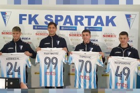 Fudbal: Spartak predstavio novajlije i dvojac iz omladinske škole