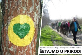 Pešačenje Subotičkom peščarom u nedelju