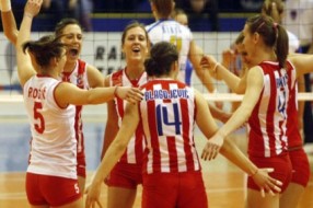 Pobeda odbojkašica Crvene zvezde protiv rivalki NIS "Spartak"-a