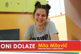 Oni dolaze: Mila Milović, đak generacije OŠ "Kizur Ištvan"