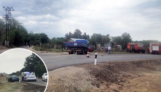 Teška saobraćajna nezgoda nedaleko od nove obilaznice u Srpskom šoru, poginuo vozač automobila