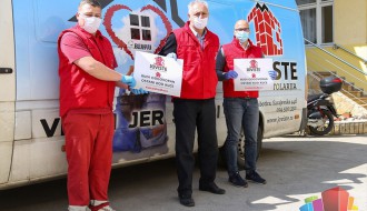 Kompanija "Joviste" donirala prehrambene proizvode Crvenom krstu