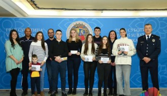 Dodeljene nagrade učesnicima „Karavana bezbednosti saobraćaja”