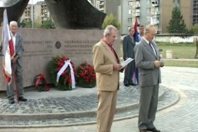 Obeležavanja 65. godišnjice formiranja VIII Vojvođanske udarne brigade