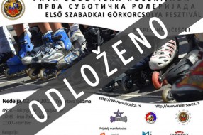 Prva subotička rolerijada se odlaže zbog loših vremenskih uslova