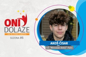 Oni dolaze: Akoš Čisar, učenik generacije OŠ "Miroslav Antić"