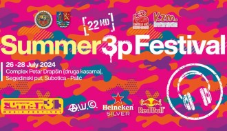 Summer3P festival od 26. do 28. jula