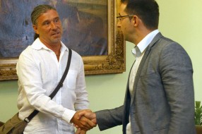 Goran Karan kod gradonačelnika