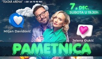 Hit duo drama - komedija "Pametnica" u subotu