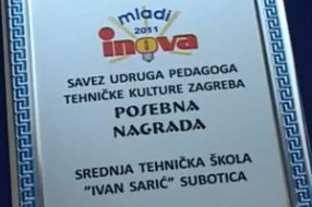 Priznanje mladim inovatorima
