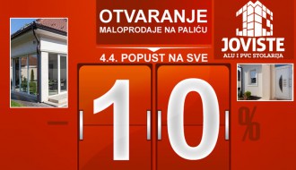 Kompanija "Joviste" otvara drugi maloprodajni objekat