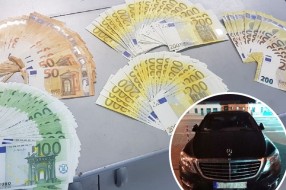 U naslonu za ruke "sakrio" 50.000 evra