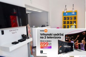 Total TV akcija - godinu dana vrhunskog sporta i zabave za 899 dinara, na dva televizora