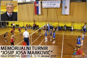 Odbojkaški memorijal "Josip Josa Marković" u petak i subotu u Hali sportova