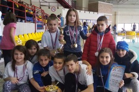 Plivači Spartak-Prozivke osvojili 42 medalje na međunarodnom turniru u Bečeju