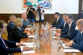 Predsednik Srbije primio delegaciju hrvatske nacionalne zajednice