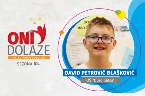 Oni dolaze: David Petrović Blašković, đak generacije OŠ "Đuro Salaj"