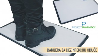 Dezinfekciona barijera za sigurnu i bezbednu obuću