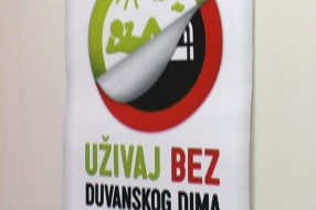 "Uživam bez duvanskog dima"