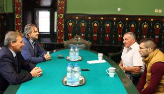 Davor Štefanek na prijemu u Gradskoj kući