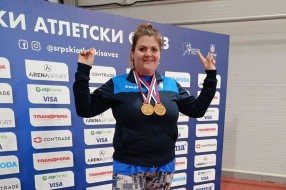 Atletika: Dve zlatne medalje za Violetu Varga na Prvenstvu Srbije