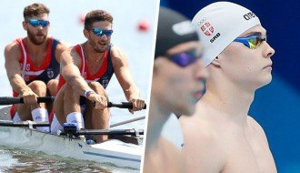 OI Tokio: Polovičan uspeh Subotičana - Mačković u finalu veslačke trke, Barna uz rekord završio borbu za medalje na 100m
