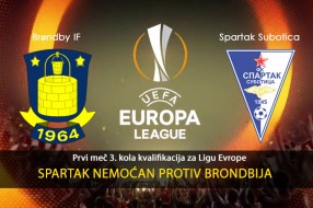 Fudbal: Spartak nemoćan protiv Brondbija