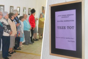 Prvoaprilska izložba u Domu penzionera