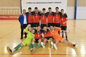 Gimnazijalci osvojili prvo mesto na republičkom prvenstvu u futsalu