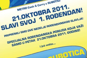 Subotički Metro slavi prvi rođendan