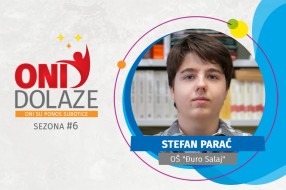 Oni dolaze: Stefan Parać, učenik generacije OŠ „Đuro Salaj“